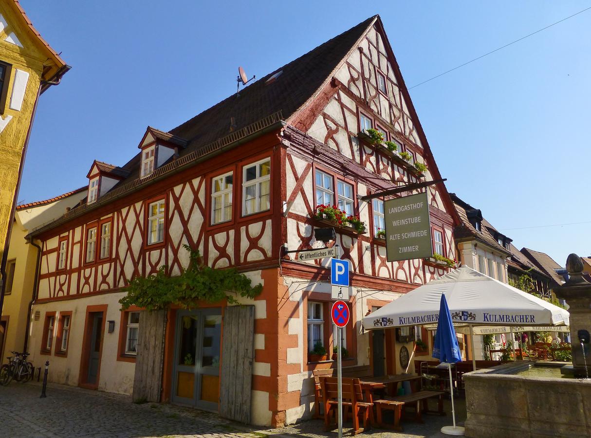 Hôtel Alte Schmiede à Prichsenstadt Extérieur photo